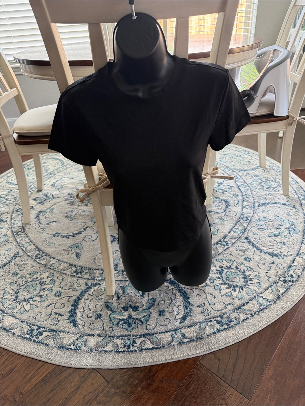 H&M Black Short Sleeve Crewneck Tee